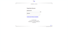 Tablet Screenshot of admin.z-online.ch